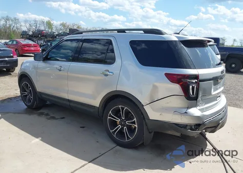 2013 Ford Explorer Sport из США, поврежденный, VIN 1FM5K8GT3DGC08879